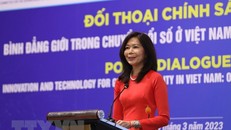Điều phối viên Thường trú Liên hợp quốc tại Việt Nam Pauline Tamesis. Ảnh: Hoàng Hiếu/TTXVN.