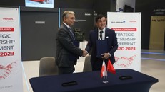 Lễ ký kết Hợp tác chiến lược của Viettel và WB Group.