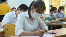 Thí sinh dự thi học sinh giỏi. Ảnh: TTXVN.