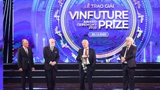 GS. David Neil Payne: Giải thưởng VinFuture tạo ra tác động lớn tới các quốc gia mới nổi