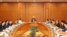 Tổng Bí thư chủ trì cuộc họp về phòng, chống tham nhũng, tiêu cực