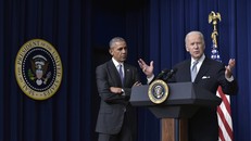 Tổng thống Mỹ Joe Biden và cựu Tổng thống Obama. Ảnh: NBC News.
