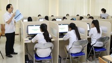 Một buổi thi đánh giá năng lực tại Đại học Quốc gia Hà Nội. Ảnh: VGP/NN.