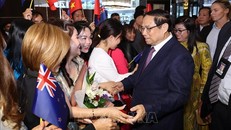 Thủ tướng Phạm Minh Chính gặp cộng đồng người Việt Nam tại New Zealand