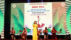 Khai mạc Hội thi "Đờn ca Tài tử Nam Bộ" tỉnh Long An lần III