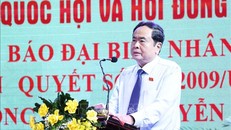 Chủ tịch Quốc hội Trần Thanh Mẫn phát biểu. Ảnh: Thống Nhất/TTXVN.