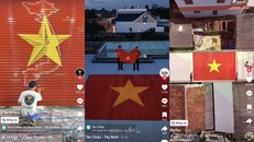 Trào lưu vẽ cờ Tổ quốc: Biểu tượng của tinh thần đoàn kết và niềm tự hào dân tộc.