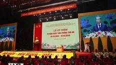 Tổng Bí thư, Chủ tịch nước Tô Lâm đọc Diễn văn Kỷ niệm 70 năm Ngày Giải phóng Thủ đô.