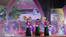 Chương trình nghệ thuật tại lễ hội.