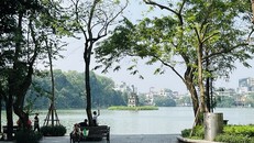 Hồ Hoàn Kiếm là một mô hình không gian độc đáo mang bản sắc của Hà Nội cần được phát huy, nhân rộng ở những quy mô phù hợp. Ảnh: VGP/Thùy Chi. 