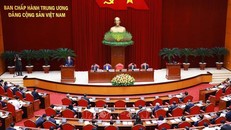 Hội nghị Ban Chấp hành Trung ương Đảng khóa XIII khai mạc sáng 25/11/2024. Ảnh: Dương Giang/TTXVN.