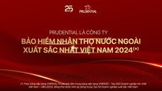 Prudential vinh dự lọt Top 50 Doanh Nghiệp Xuất Sắc Nhất Việt Nam 2024.