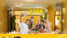 Giảm tới 300.000 đồng cho chủ thẻ quốc tế PVcomBank Mastercard thanh toán tại chuỗi Golden Gate.