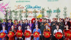 Chủ tịch nước Lương Cường và các đại biểu dự Chương trình. Ảnh: Lâm Khánh/TTXVN.