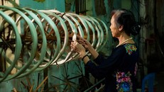 Làng nghề lụa Vạn Phúc, Hà Nội. Ảnh: TTXVN.