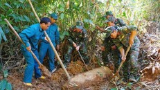 Thu gom, xử lý thành công hai quả bom còn sót lại sau chiến tranh