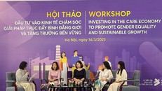 Phiên thảo luận: Giải mã kinh tế chăm sóc trong khuôn khổ Hội thảo.
