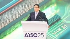 Thủ tướng Phạm Minh Chính phát biểu tại Diễn đàn. Ảnh: Khánh Hòa/TTXVN.