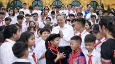 Tổng Bí thư Tô Lâm khẳng định rằng học tập là chìa khoá quan trọng để nâng cao dân trí, thúc đẩy sự phát triển kinh tế - xã hội.