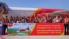  Vietjet khai trương các chuyến bay đầu tiên từ Vladivostok và Khabarovsk đến Nha Trang