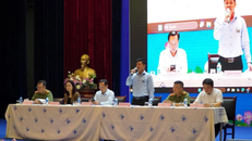 Giải đáp các băn khoăn của cán bộ coi thi. 