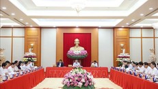 Quang cảnh buổi làm việc. Ảnh: Thống Nhất/TTXVN.