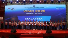 Đoàn thí sinh đến từ các quốc gia, vùng lãnh thổ tham dự Kỳ thi Toán học quốc tế lần thứ 25 - VIMC 2025, diễn ra ở thành phố Đà Nẵng.