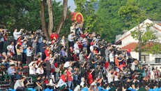 Khối "tay bút, tay máy" góp phần quan trọng vào thành công của Lễ kỷ niệm 80 năm Quốc khánh. Ảnh: TTXVN.