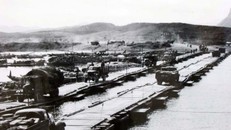 Bến phà Long Đại – nơi “mảnh bom thù dày hơn sỏi đá”. Ảnh tư liệu.