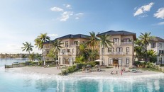 Nhiều biệt thự tại Vịnh Ngọc sở hữu tầm nhìn trải dài hơn 8km mặt biển hồ. Ảnh phối cảnh: Vinhomes.