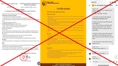 Cảnh giác trước chiêu trò giả mạo tuyển dụng T&T Group trên mạng xã hội để lừa đảo