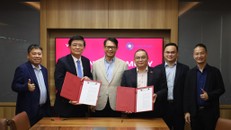 Viettel AI và Linker Vision ký kết Biên bản ghi nhớ. Ảnh: Viettel AI.