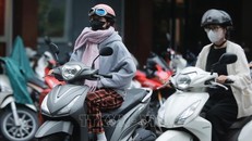 Khu vực Bắc Bộ, Thanh Hóa và Nghệ An có mưa vài nơi, trời rét, có nơi rét đậm. Ảnh: Minh Quyết/TTXVN.