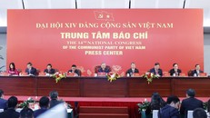 Tổng Bí thư Tô Lâm chủ trì buổi họp báo.