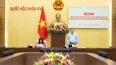 Chủ tịch Quốc hội Trần Thanh Mẫn chủ trì Hội nghị tổng kết công tác phối hợp giữa Ủy ban Thường vụ Quốc hội và Đoàn Chủ tịch Ủy ban Trung ương Mặt trận Tổ quốc Việt Nam