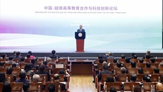 Tổng Bí thư, Chủ tịch nước Tô Lâm phát biểu chính sách tại Đại học Thanh Hoa. Ảnh: Thống Nhất/TTXVN.