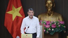 Thủ tướng Lê Minh Hưng chủ trì cuộc họp của Thường trực Chính phủ họp bàn về giải pháp, cách thức thực hiện cải cách, cắt giảm thủ tục hành chính, điều kiện kinh doanh. Ảnh: VGP/Nhật Bắc.