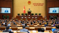 Quang cảnh Phiên bế mạc Kỳ họp thứ Nhất, Quốc hội khoá XVI.