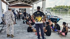 Malaysia: Chìm thuyền chở lao động nhập cư, 14 người mất tích