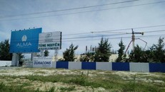 Hình ảnh phía bên ngoài dự án ALMA tại tỉnh Khánh Hoà 