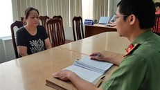 Đối tượng Thảo tại Cơ quan An ninh Điều tra 