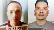 Hình ảnh hai tên tử tù vừa bỏ trốn khỏi trại giam T16 Bộ Công an 