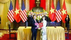 Tổng thống Trump chứng kiến Vietjet và Pratt & Whitney ký thoả thuận trị giá 600 triệu đô la