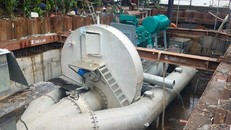 Thí điểm thành công 'siêu máy bơm' chống ngập ở TP HCM