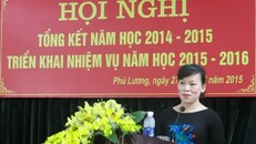 Bà Nguyễn Thị Mai, Bí thư Huyện ủy huyện Phú Lương