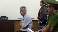 Bị cáo Nguyễn Đào tại tòa 