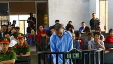 Bị cáo Bảo tại phiên tòa xét xử