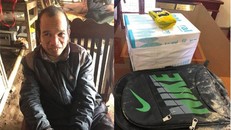 Đối tượng Lê Thọ Tân tại cơ quan công an. Ảnh: báo Gia đình và xã hội