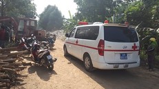 Hiện trường tìm thấy thi thể cháu bé, cách nhà nạn nhân khoảng 10km