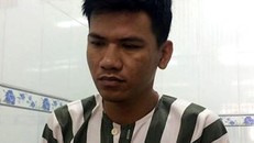 Khánh tại cơ quan điều tra. 